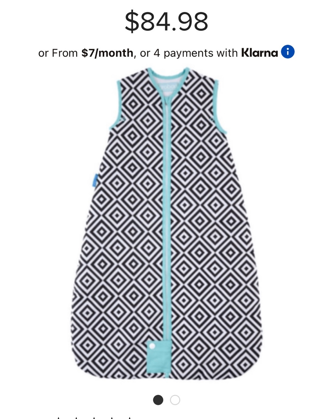 Grobag Unisex Geometric Diamond Sleep Sack 18-36M